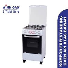 Bagi anda yang ingin memulai. Winn Gas Kompor Free Standing Oven W5060a Api Oven Atas Bawah Shopee Indonesia