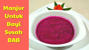 Resep Menu Mpasi 6 Bulan Pertama Buah Naga Untuk Bab Bayi Youtube
