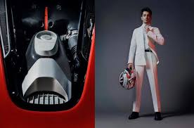 In passerella, a maranello, sfila la prima collezione griffata con il cavallino rampante, firmata dal. Watch Behind The Scenes Of Charles Leclerc S Giorgio Armani Shooting For Dlui Magazine