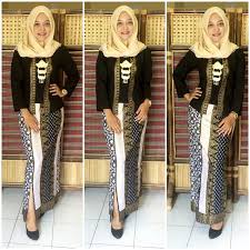 Model rok batik belahan samping. 34 Model Rok Panjang Belah Samping Ide Terpopuler