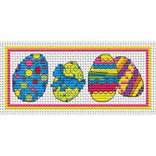 Check out our easter cross stitch patterns selection for the very best in unique or custom, handmade pieces from our patterns shops. Easter Eggs Cross Stitch Chart Download