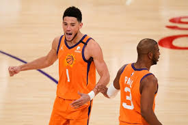 Devin booker is an american professional basketball player who plays as the shooting guard for the phoenix suns of the national. Phoenix Suns Devin Booker Getting The Last Laughs In The Postseason