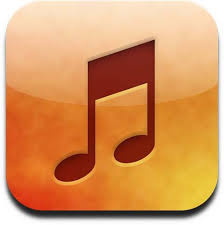 This Icon Is The Music Icon They Used The Music Symbol To Symbolise Music They Use Viberant Colours To Represent The Diff Music Search App Music App Add Music