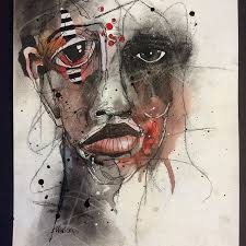 This is 'Flummoxed', 9x12". I am REALLY pleased with it!!! I pulled out an  old face from way back and worked bac…