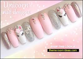 For mystical creatures, unicorns sure are. Unicorn Nail Art Designs Unicorn Rainbow Nail Decals Unicorn Nail Stickers Holographic Nails Iridescent Nails Glitter Nails