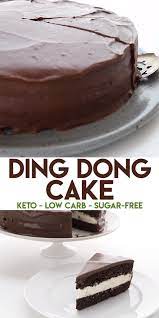 Ding Dong Cake Low Carb Recipe Video Video Low Carb Recipes Dessert Keto Dessert Recipes Best Dessert Recipes