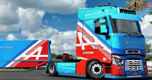 Pin By Maryo On Ets2 Mods In 2021 Combo Skin Renault Alpine Teams