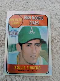 2001 Topps Archives Reserve Rollie Fingers Oakland Athletics Refractor