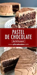 Pastel De Chocolate Con Betun De Chocolate Facil De Preparar Receta Pastel De Chocolate Receta Pastel De Chocolate Pastel De Chocolate Facil