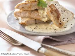 Escalope De Dinde A La Creme Decouvrez Les Recettes De Cuisine De Femme Actuelle Le Mag