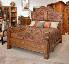 King Bed French Western Bed Teak Wood Carving Furniture Wood Bed Design Bed Design Carved Beds