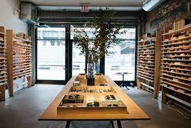 Retail Warby Parker Eyewear Shop Design Optical Shop Eyewear Store Design