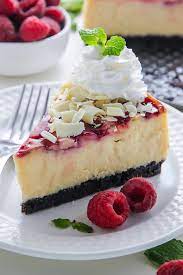 One thing i love about this is the cinnamon in the crust. White Chocolate Raspberry Cheesecake Baker By Nature