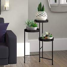 Lofgren Metal Round Multi Tiered Plant Stand Plant Stand Indoor Plant Stand Plant Decor
