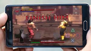 Play On Android Ps2 Emulator Mortal Kombat Final Tournament Battle Youtube