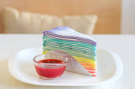 Regenbogen Crepe Kuchen Rezept Womz Rezept Kuchen Rezepte Kuchen Regenbogenkuchen Rezept
