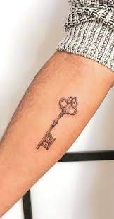 Bracelet tattoo on the wrist. Key Tattoos What S Their Meanings Plus Cool Examples