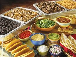 For food items that need to stay warm, use slow cookers or crockpots to keep foods at 140 degrees or more. Planning A Party We Have An Amazing Fiesta Taco Bar To Spice Up The Fun 312 645 0603 Rehersal Dinner Taco Bar Food