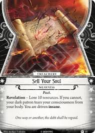 You are not your own; Sell Your Soul Arkhamdb