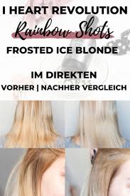 Gelbstich und rotstich entfernen oder überfärben. Temporare Haarfarbe Die I Heart Revolution Rainbow Shots Sabrinasbeautyparadise Make Up Und Hautpflege Blog Seit 2013 Temporare Haarfarbe Gelbstich Haare Haarfarben