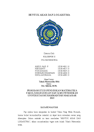 Sifat perpangkatan merupakan sifat dengan nilai numerusnya merupakan sebuah pangkat dan dapat dijadikan sebagai logaritma baru dengan. Doc Bentuk Akar Dan Logaritma Sma Abdul Rais And Pendidikan Matematika A Academia Edu