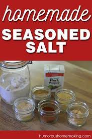 Homemade Seasoned Salt Homemade Seasoning Salt Homemade Spice Mix Homemade Condiments