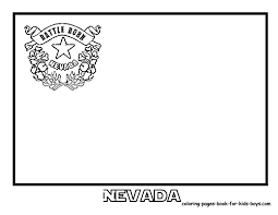 Color the seal blue, green and brown with a yellow border, and color the background blue. Idaho State Tree Coloring Pages