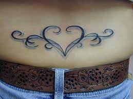 Feminine unique tramp stamp tattoos. Tribal Heart Tramp Stamp Tattoo Tramp Stamp Tattoos Tattoos Lower Back Tattoos