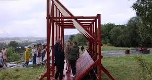 Installazioni temporanee per il festival norvegese F&aelig;rderbiennalen ...