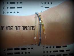 Mother's day is on its way, and this diy is the best present a mom could ask for. Diy Morse Code Bracelets Youtube