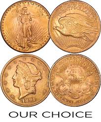 When dealing with collectible gold coins it is extremely important to consider the condition of the coin. Gold Double American Eagle 20 Coin Chards 1 336 63