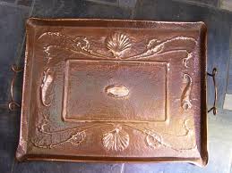 Check spelling or type a new query. Antiques Atlas Large Arts Crafts Cornish Copper Tray