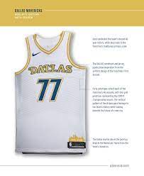 2021 new basketball jersey dallas mavericks mens luka kristaps 6 porzingis 77 doncic dirk 41 nowitzki mesh retro brown. Dallas Mavericks 2020 21 Nike City Edition Jersey Potentially Leaked Mavs Moneyball