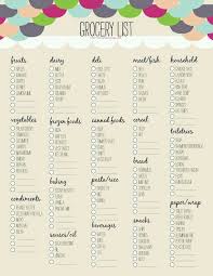 Master Grocery Shopping List Inspiration Master Grocery Shopping List Shopping List Grocery Free Grocery List