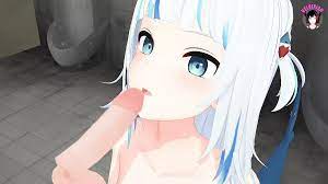 Vtuber Gura - Blowjob + Cum In Mouth (3D HENTAI) | xHamster