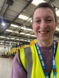 One of the joys of working in a portfolio is the wide range of learning  opportunities. Here I am this morning visiting Fleet Services for South  Central Ambulance Service where I serve