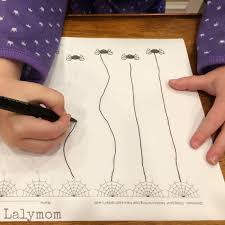 Students can view these videos. Silly Spiderwebs Free Printable Halloween Worksheets Lalymom