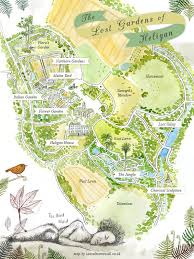 Europe S Largest Garden Restoration Project The Lost Gardens Of Heligan Map By Seasalt Reisen Reiseziele Urlaub