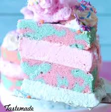 Cotton Candy Ice Cream Cake Recipe Ice Cream Cake Recipe Ice Cream Cake Ice Cream Birthday Cake