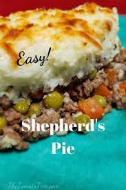 A Hearty Comfort Food Made With Beef And Vegetables Combined Together In Gravy The Top Of This In 2020 Ground Meat Recipes Shepards Pie Recipe Easy Cottage Pie Recipe