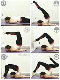 In Case You Need To Look Like The Girl From Ring This Holiday Season Easy Yoga Workouts Yoga Inversions Fun Workouts