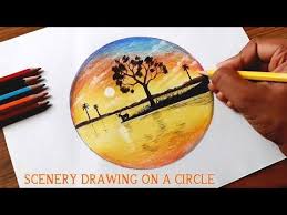 How To Draw A Scenery With Colour Pencil Youtube Color Pencil Sketch Colored Pencil Lessons Color Pencil Drawing 204,000+ vectors, stock photos & psd files. color pencil sketch