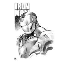 A quick Iron Man sketch . . . . . #ironman #illustration #sketch #marvel  #tonystark #watercolor #comics #comicbook #ironmanmark3 #artwork #avengers  #marvelcomics #marvelcinematicuniverse #infinitysaga #drawing #draw #ink  #art