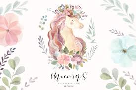 Check spelling or type a new query. Unicorns Flowers Collection Pre Designed Photoshop Graphics Creative Market