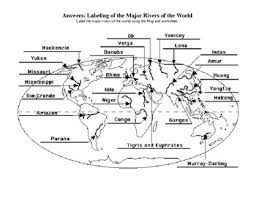 Idaho river map | large printable and standard map 1. Rivers Of The World Answer Key Map Labeling Activity By World Weyes