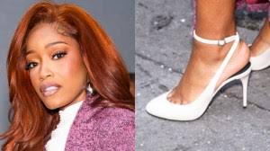 Keke Palmer Shines in Sheer Jumpsuit & Boots at Broccoli City Festival