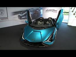 2021 lamborghini sian roadster is an 819 horsepower hybrid supercar. Take A Video Tour Of The New Lamborghini Sian Roadster Carscoops