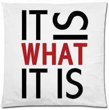 It may seem like quote captions are reserved for selfies or travel pics, but there. Case Yliowrc Funny Quotes It Is What It Is Cushion Case Throw Pillow Case Decor Cushion Covers Square With Invisible Zipper Closure 18x18 Inches One Sided Print Amazon De Kuche Haushalt