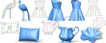 Bendsketch Software Turns A 2d Sketch Into A 3d Model Model School Design 3d Model