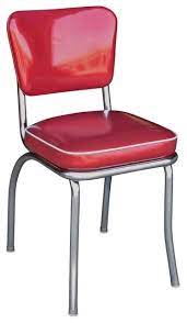 Our chrome chairs always arrive fully assembled! Glitter Sparkle Red Retro Chrome Kitchen Chair Contemporary Dining Chairs By Richardson Seating Houzz